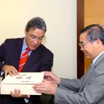 Governador discute possibilidade de parcerias com o Cônsul do Japão - Foto: André Moreira/ASN