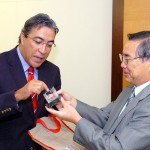 Governador discute possibilidade de parcerias com o Cônsul do Japão - Foto: André Moreira/ASN