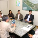 Marcelo Déda recebe diretores do WalMart Brasil em audiência - Foto: André Moreira/ASN