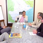 Marcelo Déda recebe diretores do WalMart Brasil em audiência - Foto: André Moreira/ASN