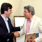 Marcelo Déda recebe diretores do WalMart Brasil em audiência - Foto: André Moreira/ASN
