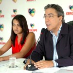 Déda concede entrevista para rádios e destaca realizações do Governo - Foto: André Moreira/ASN