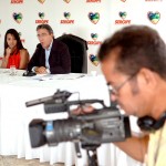Déda concede entrevista para rádios e destaca realizações do Governo - Foto: André Moreira/ASN