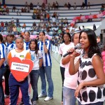 Déda e primeiradama participam da abertura dos Jogos da Mulher - Foto: André Moreira/ASN