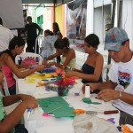 Crianças e adolescentes participam de oficinas no 'Sergipe de Todos' - Foto: Juarez Silveira/SEED
