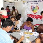 'Sergipe de Todos': Saúde realiza exames e orienta sobre alimentação saudável - Foto: Lucio Telles