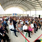Déda participa de inauguração da última etapa do Vitória do Santa Maria - Foto: Andre Moreira/ASN