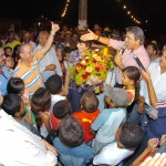 Déda e Maria Mendonça inauguram obras em Itabaiana - Foto: Márcio Dantas/ASN