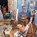 Déda visita mostra com réplicas das obras de Arthur Bispo do Rosário - Foto: César de Oliveira/ASN