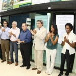 Déda visita mostra com réplicas das obras de Arthur Bispo do Rosário - Foto: César de Oliveira/ASN