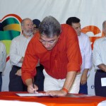 Marcelo Déda inaugura primeira escola profissional estadual no interior sergipano - Foto: Márcio Dantas/ASN