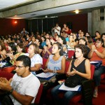 Educadores e alunos debatem a cultura indígena - Foto: Juarez Silveira/Educação
