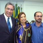 Déda prestigia posse de Ana Medina na Academia Sergipana de Letras  - Foto: Márcio Dantas/ASN