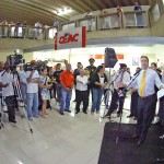 Marcelo Déda inaugura novo Ceac na Rodoviária Nova - Foto: Marcio Dantas/ASN