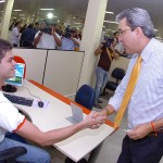 Marcelo Déda inaugura novo Ceac na Rodoviária Nova - Foto: Marcio Dantas/ASN