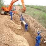 Adutora do SemiÁrido tem 75% dos canos já implantados - Foto: Ascom/Deso