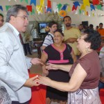Governador prestigia lançamento da programação do Forró Caju 2008 - Foto: Cesar de Oliveira/ASN