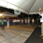 Déda assina ordem de serviço para obras da rede de esgoto na Farolândia - Foto: Cesar de Oliveira/ASN