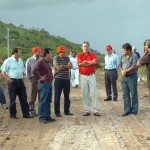 Marcelo Déda visita obra da rodovia Canindé  Capim Grosso -