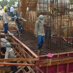 Ponte Joel Silveira: novo bloco do apoio será concretado nesta terça - Foto: Ascom/DER