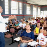 Governo realiza mobilização em parceria para combater dengue no interior - Reunião de mobilização / Foto: Márcio Garcez/Saúde