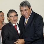 Déda participa da posse de Carlos Britto como presidente do TSE - Foto: Sergio Amaral