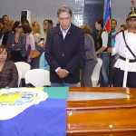Governador acompanha velório da juíza Mirena Góes - Foto: Márcio Dantas/ASN