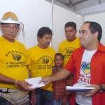 Trios e quadrilha animam o público no Arraiá do Povo - Foto: César de Oliveira/ASN