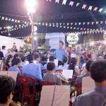 Filarmônica mais antiga do país anima Festa do Caminhoneiro em Itabaiana - Banda sinfônica de sopro e percussão se apresenta na Festa do Caminhoneiro / Foto: Janaína Santos/Banese
