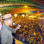 Marcelo Déda participa da abertura do Forró Caju 2008 - Foto: Márcio Dantas/ASN