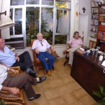 Marcelo Déda faz visita ao exgovernador Celso de Carvalho - Foto: Márcio Dantas/ASN