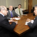 Déda participa de audiência com o ministro do Planejamento - Foto: Sérgio Amaral