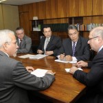Déda participa de audiência com o ministro do Planejamento - Foto: Sérgio Amaral
