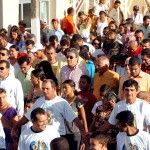 Déda participa de procissão em homenagem ao padroeiro de Frei Paulo - Foto: André Moreira/ASN