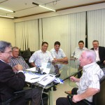 Marcelo Déda recebe dirigentes do futebol sergipano - Foto: Márcio Dantas/ASN