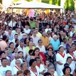 Déda participa de procissão em homenagem ao padroeiro de Frei Paulo - Foto: André Moreira/ASN