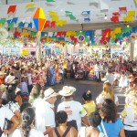 Alunos participam do Forró Xamego Especial no Arraiá do Povo - Foto: César de Oliveira/ASN