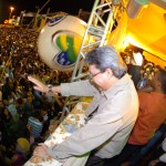 Governador acompanha apresentações no Arraiá do Povo  - Foto: Márcio Dantas/ASN