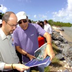 Déda e ministro do Turismo visitam obras da Ponte Joel Silveira - Foto: Márcio Dantas/ASN