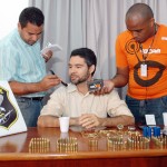 Polícia apresenta acusados de roubar mansões e agências de viagens - Foto: Reinaldo Gasparoni/SSP