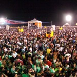 Público lota a primeira noite de shows do Arraiá do Povo - Foto: Márcio Dantas/ASN