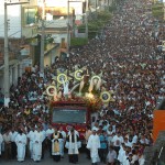 Déda participa de procissão para Santo Antônio em Itabaiana - Foto: Márcio Dantas/ASN