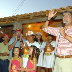 Déda visita assentamentos e faz inauguração do 'Luz para Todos' - Foto: Márcio Dantas/ASN