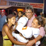 Déda visita assentamentos e faz inauguração do 'Luz para Todos' - Foto: Márcio Dantas/ASN