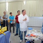 Médicos do HUSE e Samu participam de curso sobre atendimento a vítimas de trauma - Foto: Wellington Barreto
