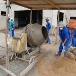Obra de Clínica de Saúde da Família segue adiantada em Areia Branca - Foto: Márcio Garcez/SES