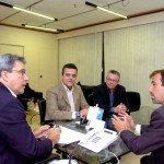Governador recebe dirigentes da Caixa Econômica Federal - Foto: Márcio Dantas/ASN