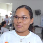 Encerrada primeira semana de atividades do projeto Mídia Jovem  - Eloísa Galdino parabeniza a primeira turma do Mídia Jovem / Foto: César de Oliveira / ASN
