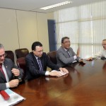 Marcelo Déda participa de audiência com ministro Tarso Genro - Foto: Sérgio Amaral
