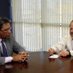 Marcelo Déda participa de audiência com ministro Tarso Genro - Foto: Sérgio Amaral